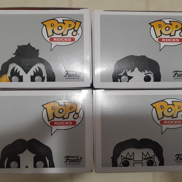 Lot of (4) KISS Funko Pops - Picture 5 of 6